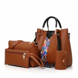 Handbag Set 4 In 1 Soft Pu Leather Top Handle Bag, Tote Bag, Shoulder :[